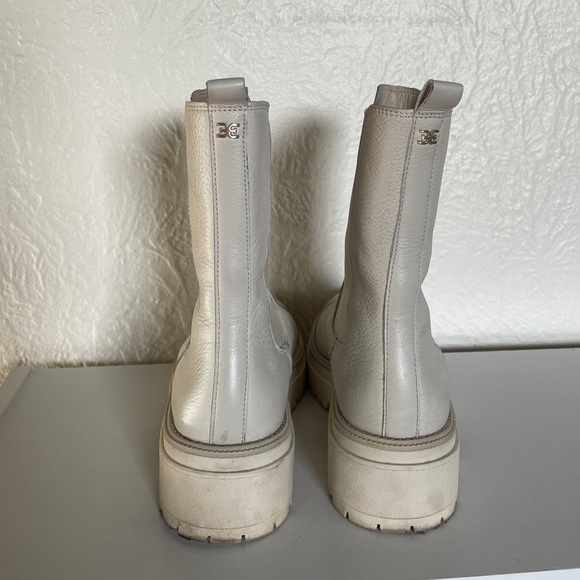 Sam Edelman Wellington Chelsea Ivory Boots US8,5 - Picture 5 of 7